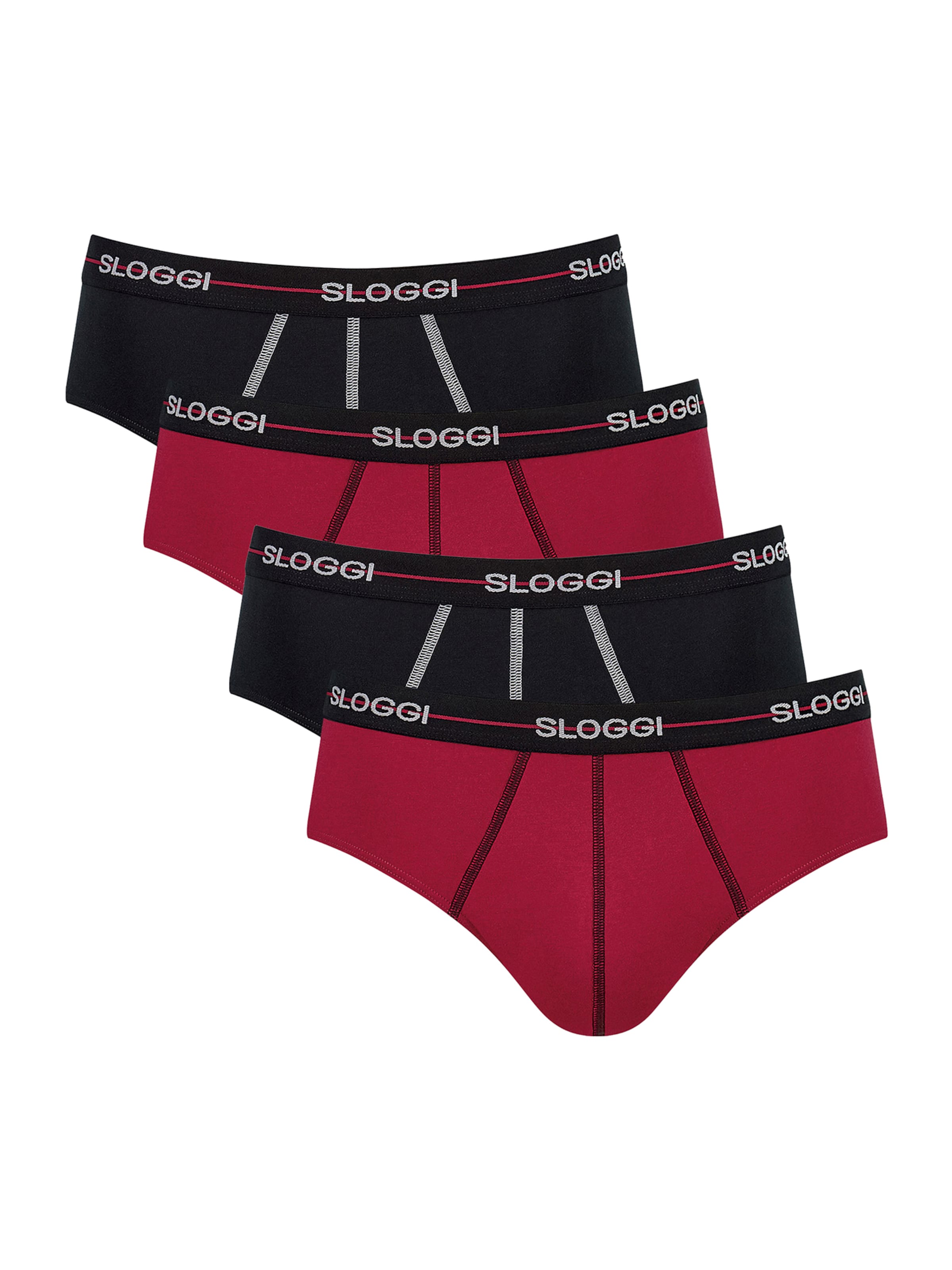 SLOGGI Midislip 'Start' in Rot: Vorderseite