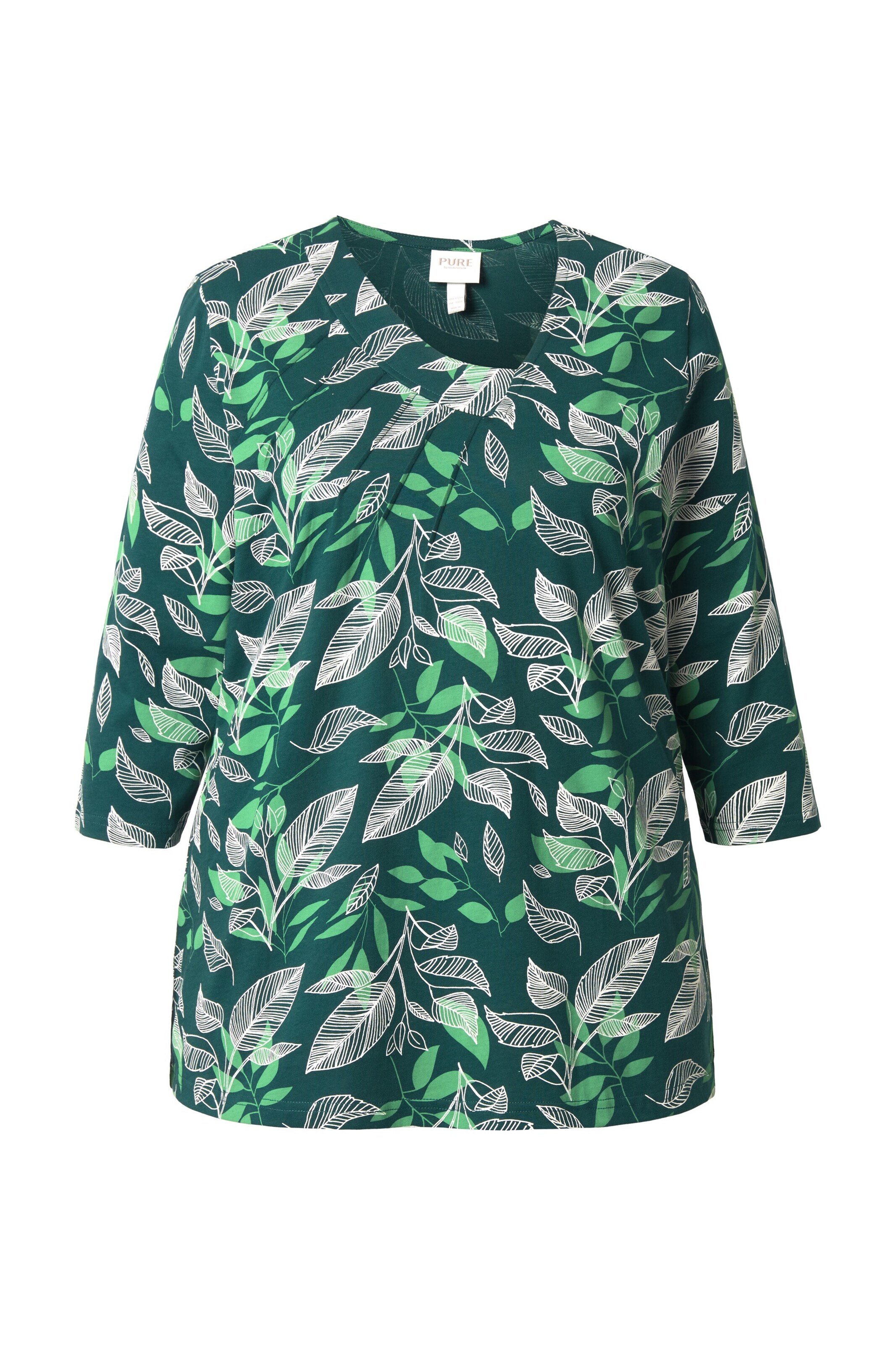 Chemisier Ulla Popken en vert : devant