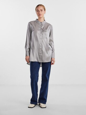 PIECES Blouse 'SOLA' in Zilver