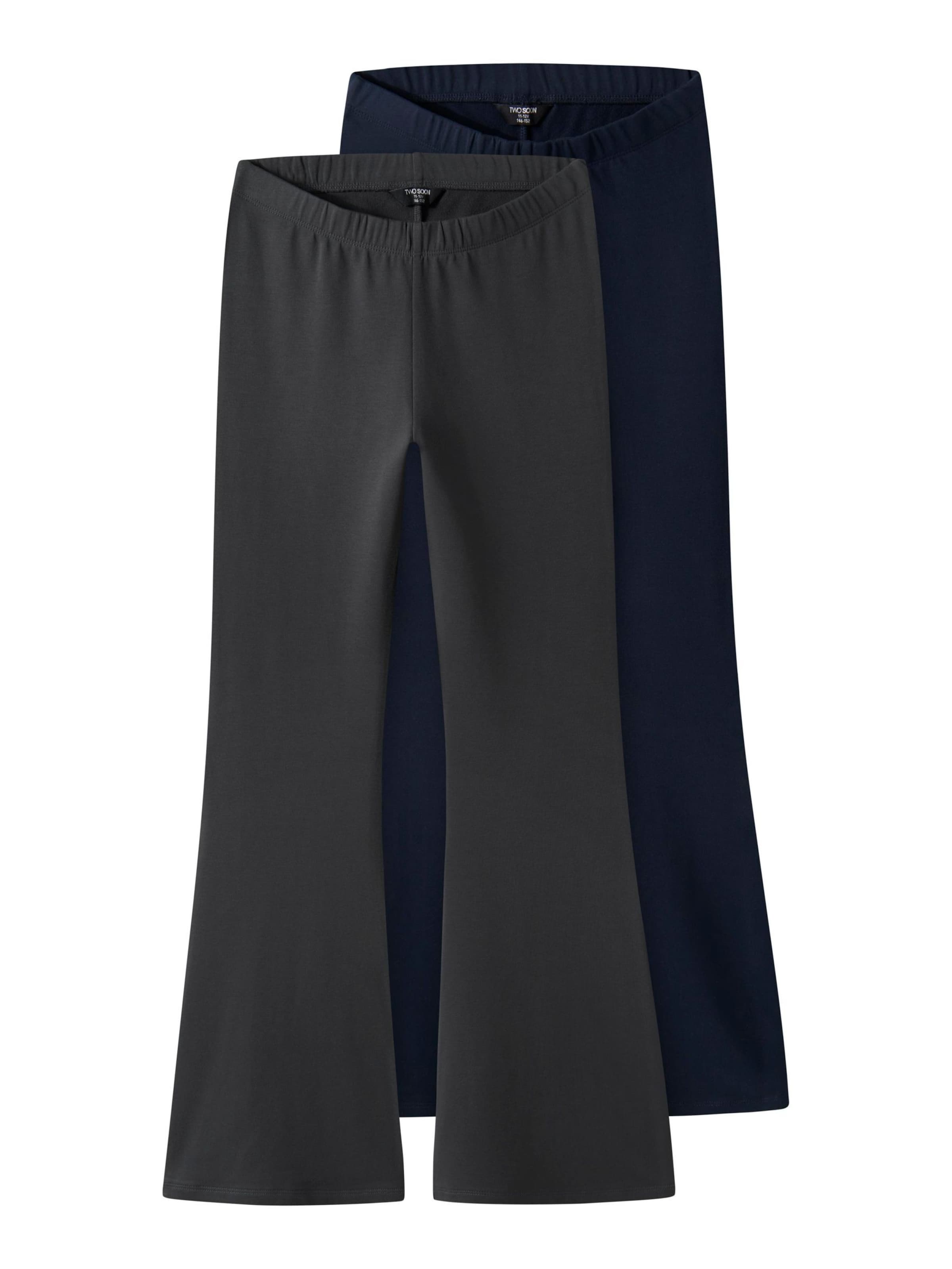 TWO SOON Буткат Леггинсы в Синий: спереди