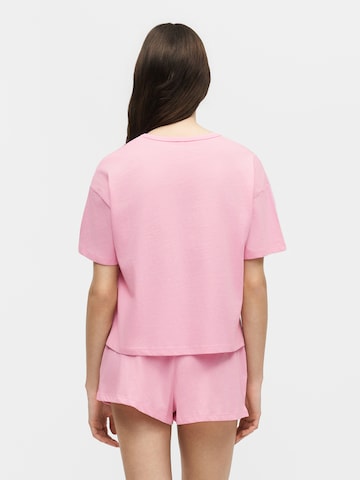 Hunkemöller - Pijama de pantalón corto en rosa