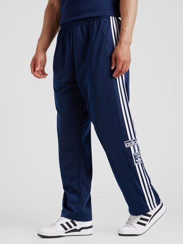 ADIDAS ORIGINALS Loose fit Trousers 'Adibreak' in Blue: front