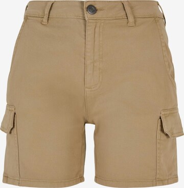 Pantaloni cargo di Urban Classics in beige: frontale