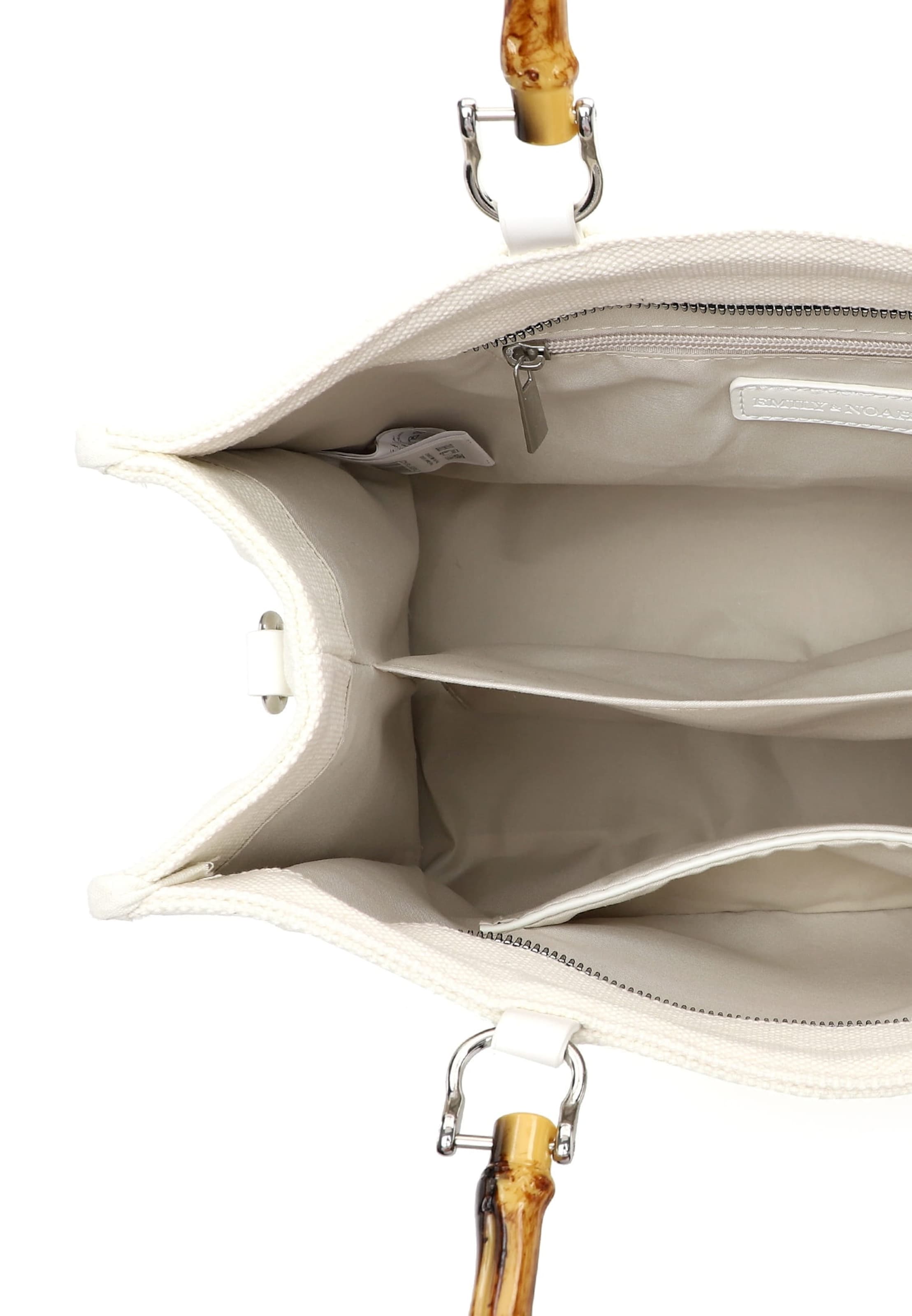 Shopper ' E&N Joelle ' di Emily & Noah in bianco