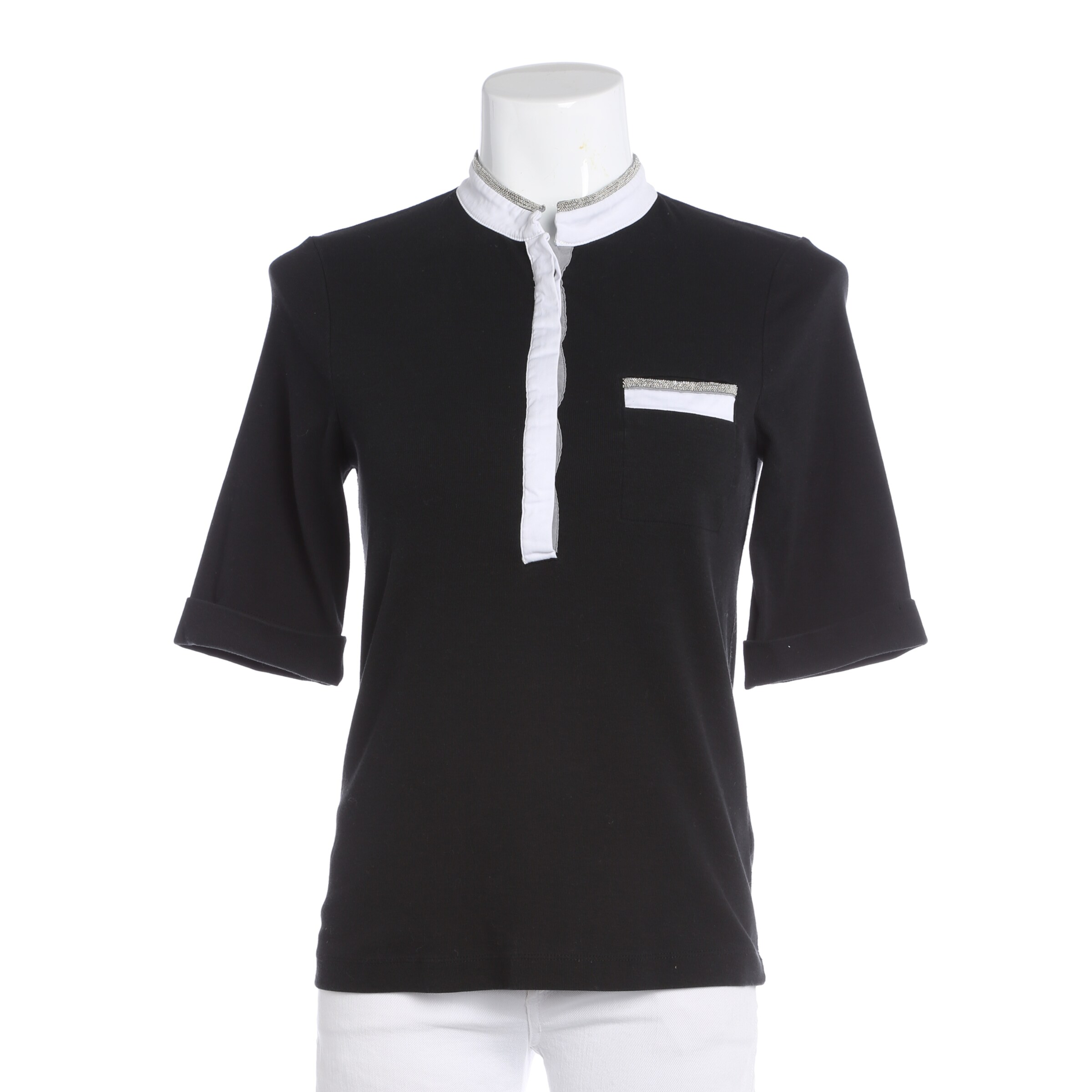 THE MERCER Shirt in S in schwarz, Produktansicht