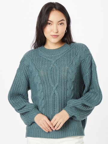 VILA Sweater 'Norila' in Green: front