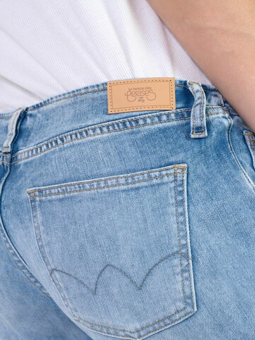 Wide Leg Jean 'Lauryn' Le Temps Des Cerises en bleu