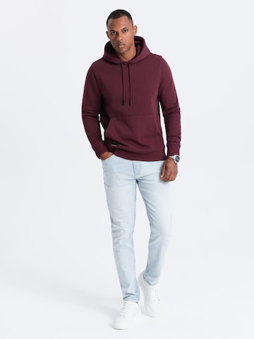 Ombre Sweatshirt 'OM-SSBN-0161' in Rood