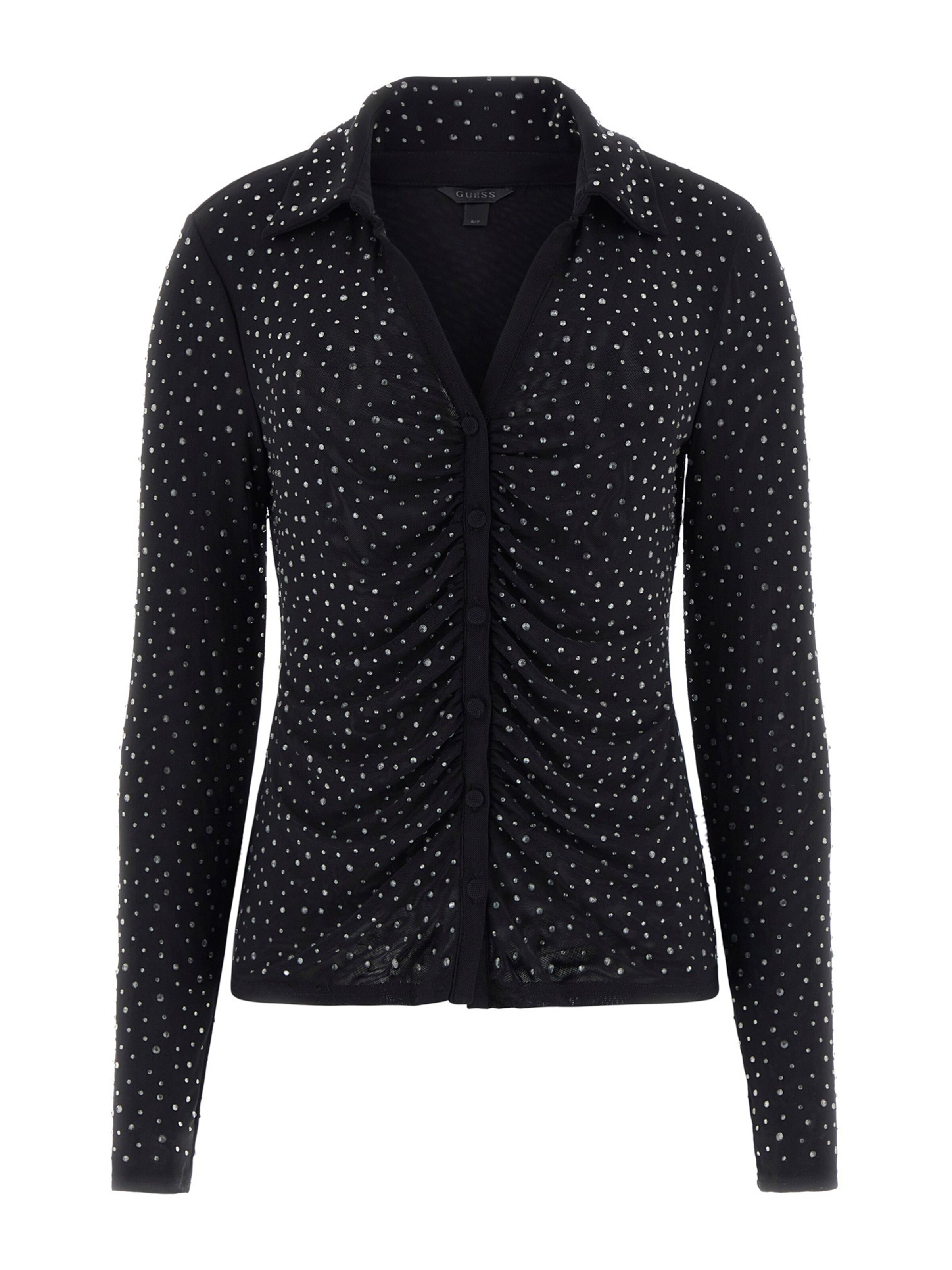 GUESS - Blusa 'IBIZA' en negro: frente