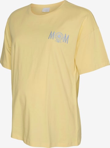 MAMALICIOUS Shirt 'MLFERIDA' in Yellow: front