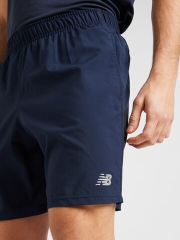 Regular Pantalon de sport 'Core Run 7' new balance en noir