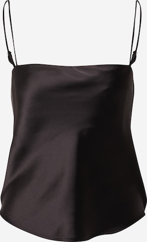 Gina Tricot Блуза 'Janet' в черно: отпред