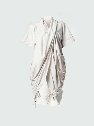 Metamorphoza Tunic in Beige: front
