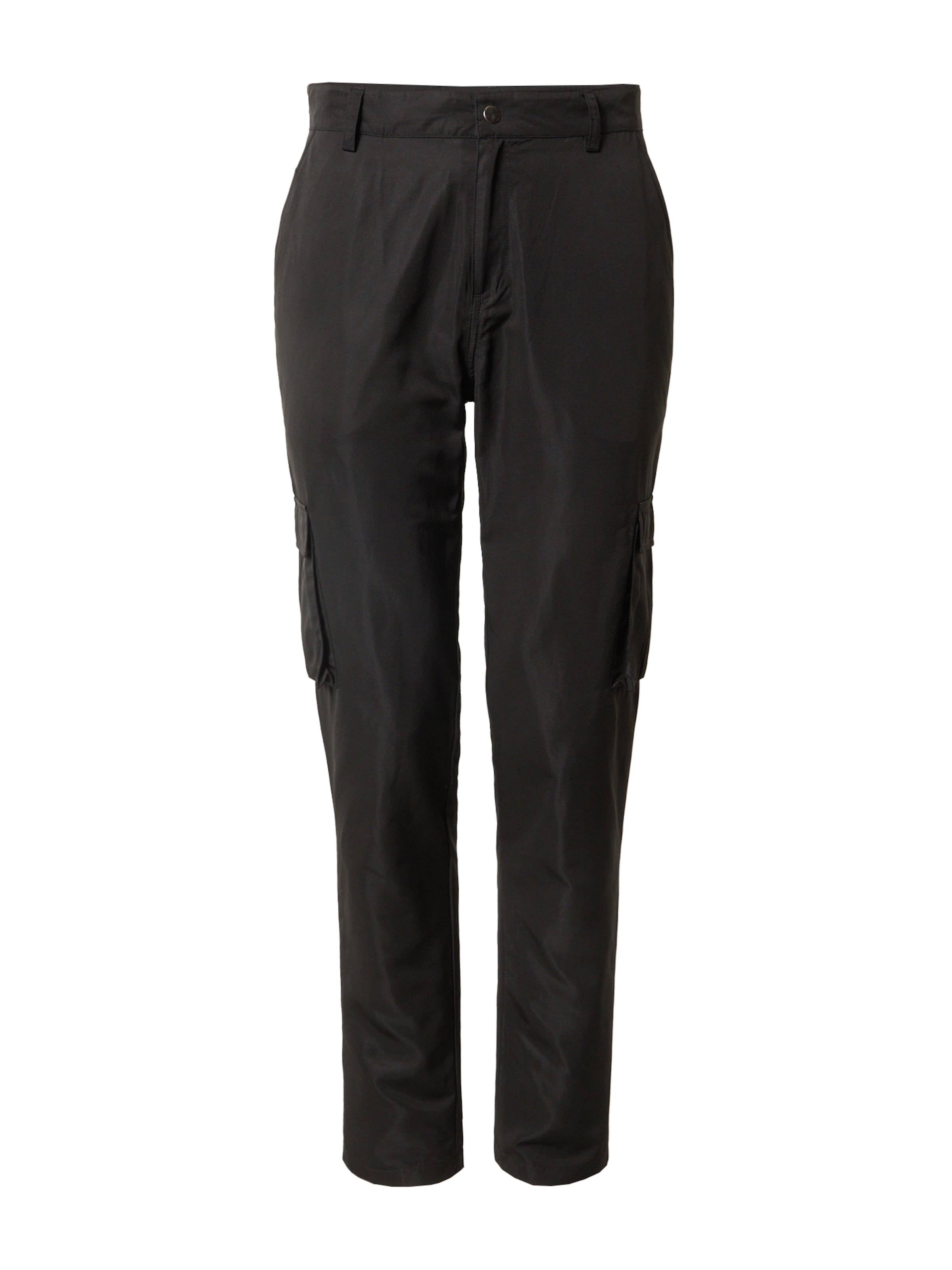 About You x Nils Kuesel - Tapered Pantalón 'Iven' en negro: frente