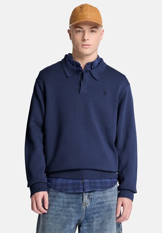 TIMBERLAND - Sweatshirt em azul: frente