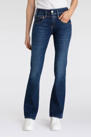 Herrlicher Bootcut Jeans in Blau: Vorderseite