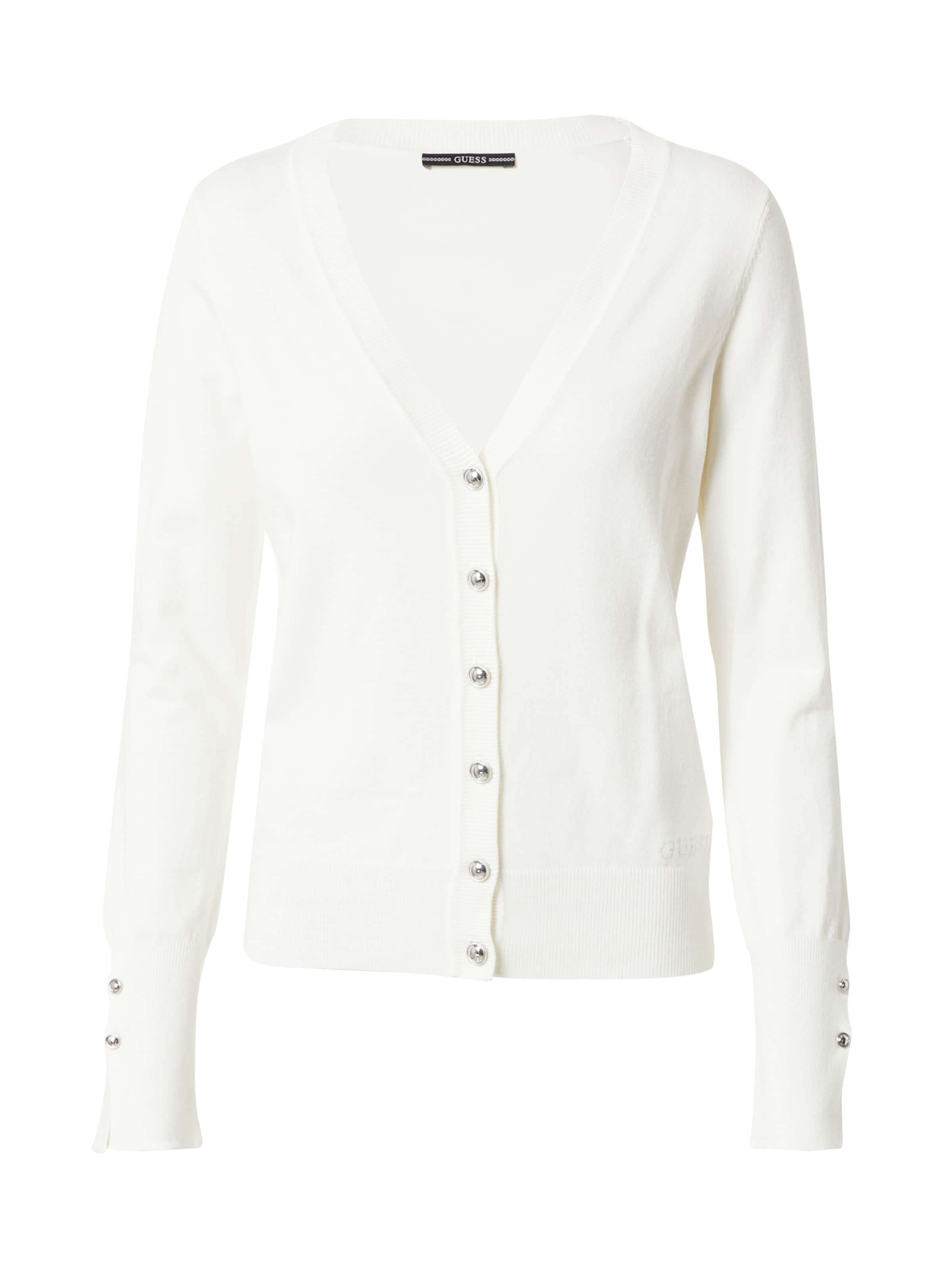 GUESS Kardigán 'Zena' - Biela: predná strana