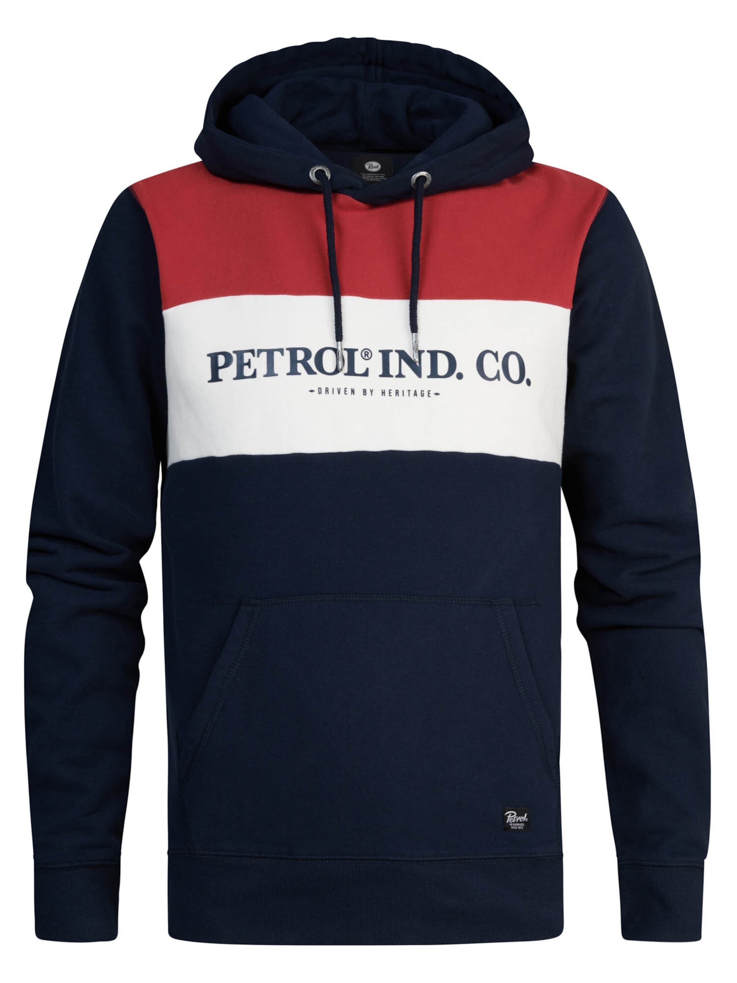 Petrol Industries Sweatshirt 'Carmi' i blå: forside