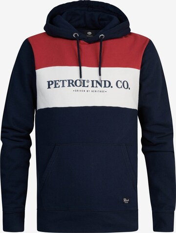 Petrol Industries Sweatshirt 'Carmi' in Blue: front