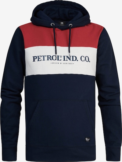 Petrol Industries Sweatshirt 'Carmi' in Blue / Red / White, Item view