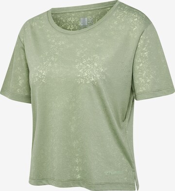 Hummel Shirt 'TE LIGHT BURNOUT' in Groen