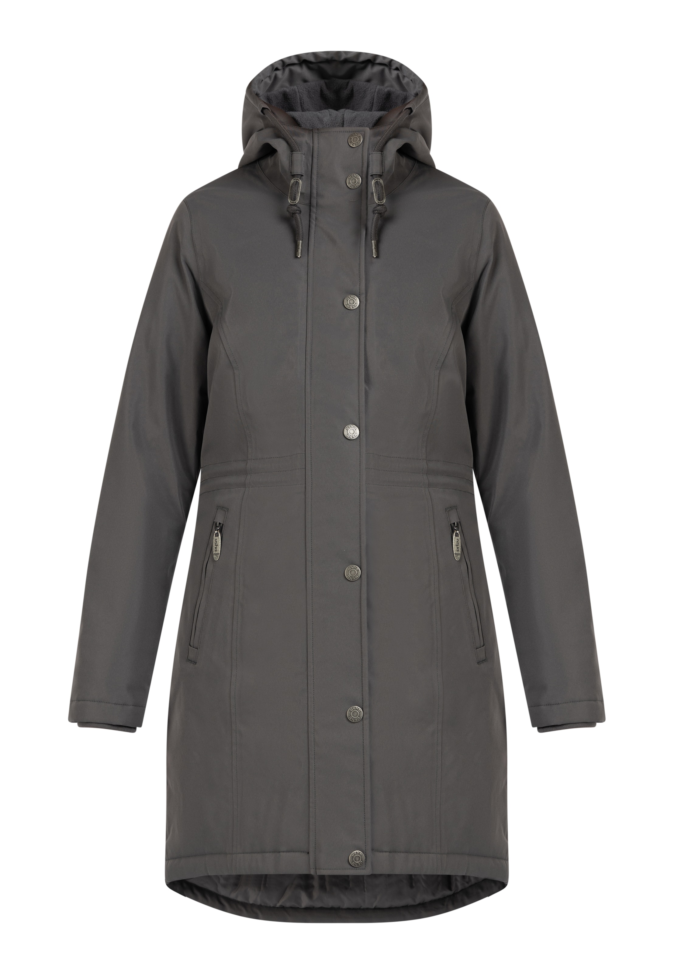 usha BLUE LABEL Зимняя парка 'Fenia' в Серый: спереди