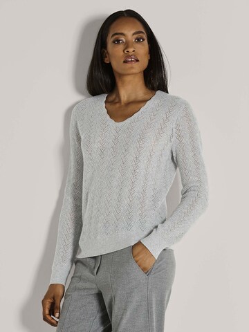 MADELEINE Trui in Grijs: voorkant