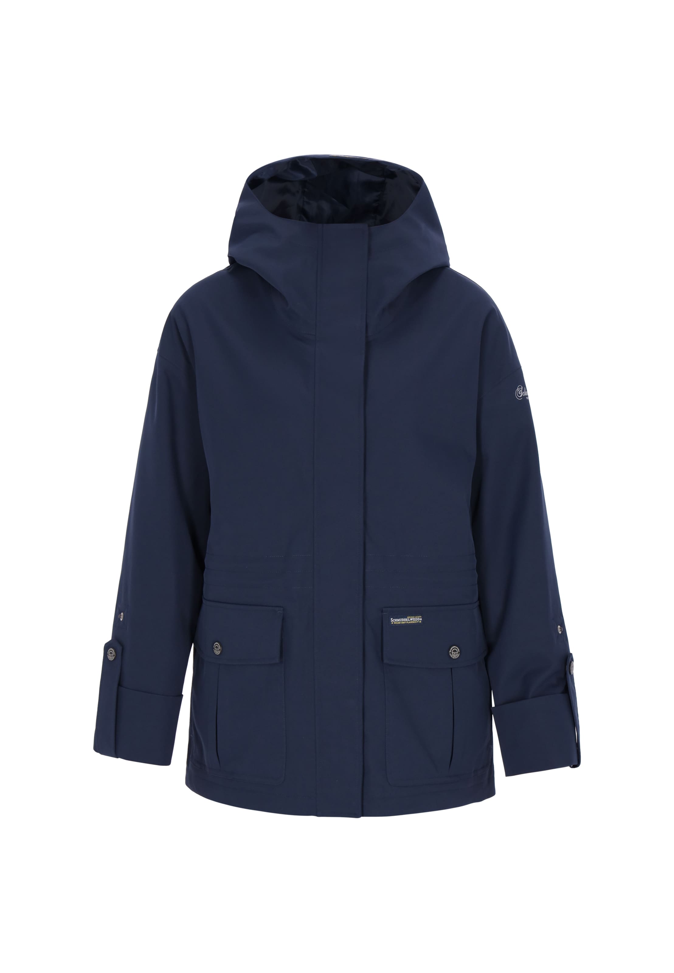 Schmuddelwedda - Casaco funcionais 'Functional' em azul: frente