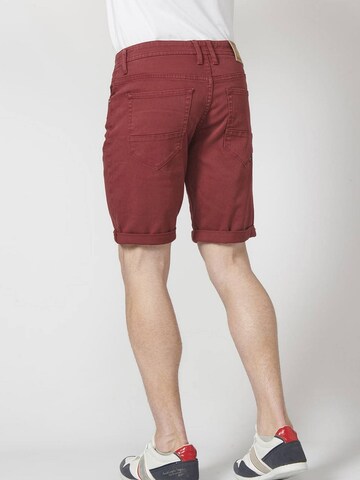 KOROSHI Regular Jeans in Rood