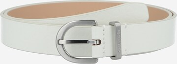 Calvin Klein Riem in Wit: voorkant