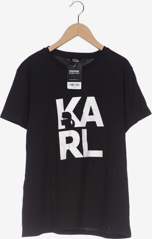 Karl Lagerfeld T-Shirt XL in Schwarz: predná strana