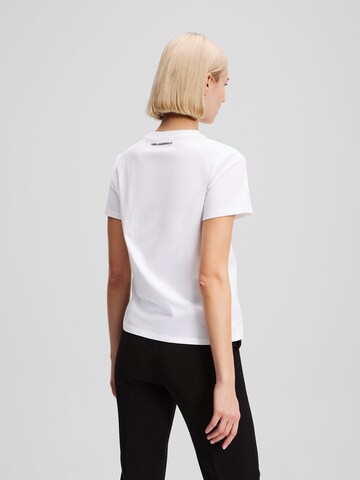 Karl Lagerfeld - Camisa 'Rue St-Guillaume' em branco