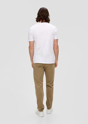 QS Slimfit Chino in Bruin