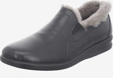 Westland Slippers 'Belfort 67' in Black: front