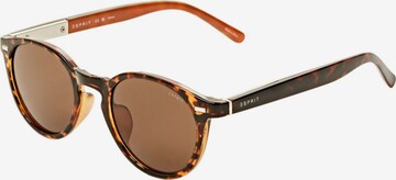 Lunettes de soleil ESPRIT en marron : devant