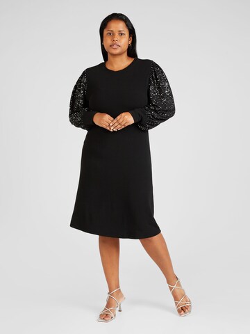 Robe 'Foila' ONLY Carmakoma en noir