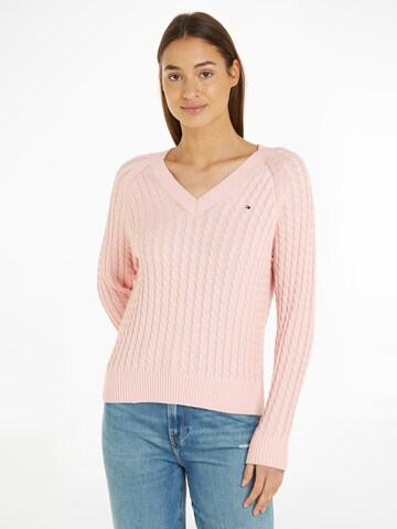 TOMMY HILFIGER Sweater in Pink: front