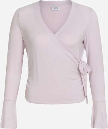Yvette Sports - Camiseta funcional 'Lina' en lila: frente