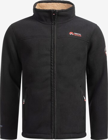 Arctic Seven Athletic Fleece Jacket 'Zeroo' in Black