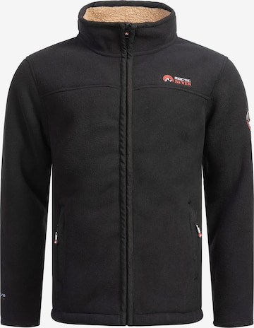 Arctic Seven Funktionele fleece-jas 'Zeroo' in Zwart