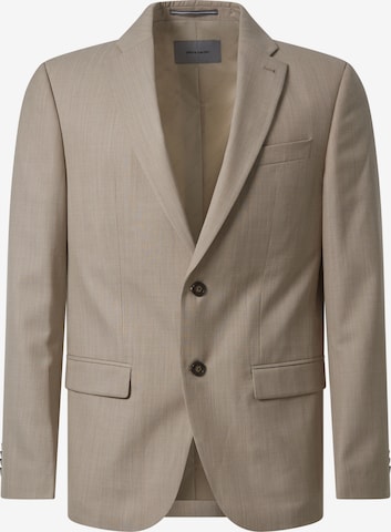 Coupe regular Veste de costume 'Grant' PIERRE CARDIN en beige : devant