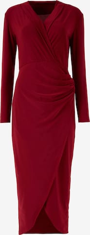 Robe LELA en rouge : devant