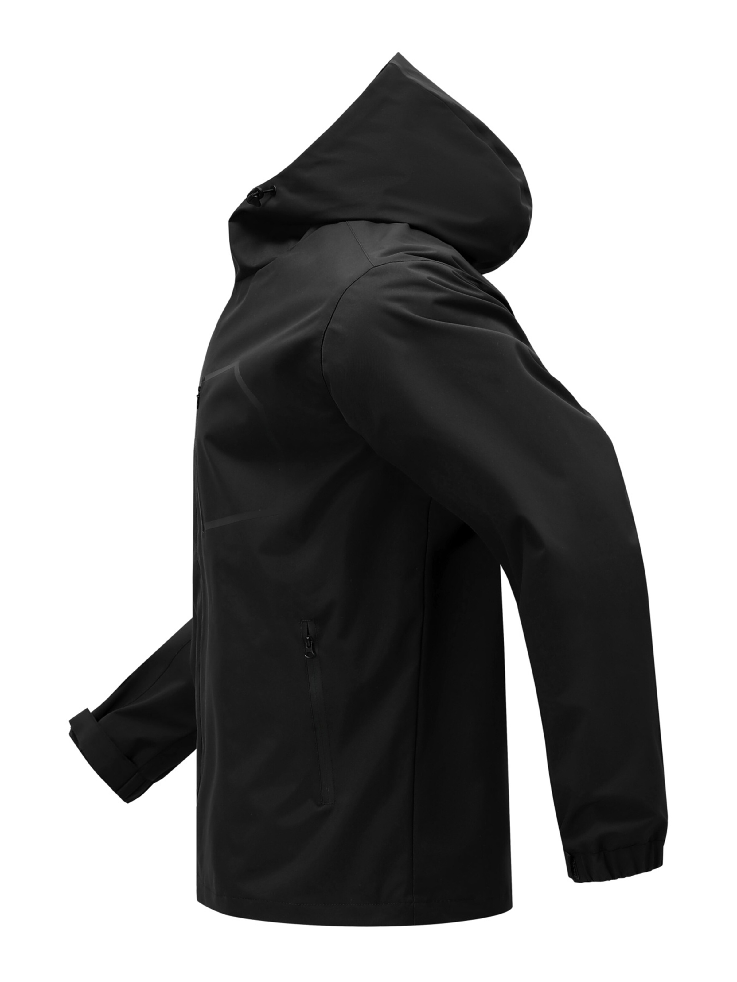 YOUTHUP Athletic Jacket 'Reflex' in Black