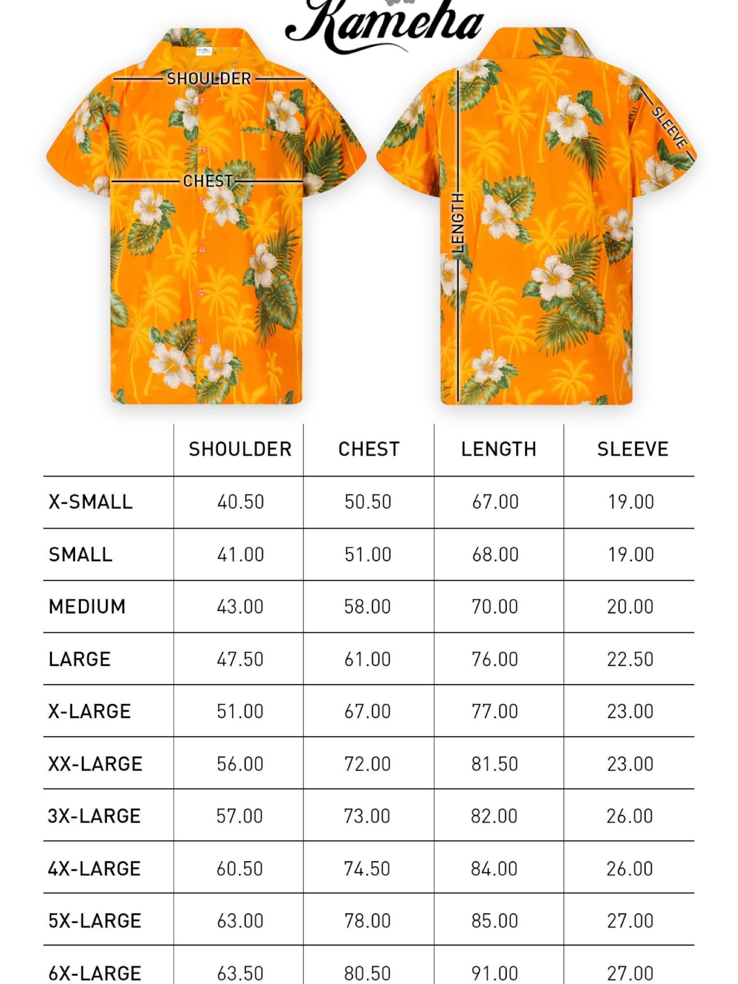 King Kameha Shirt 'Small Flower' in Yellow