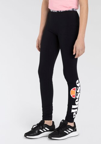 ELLESSE Skinny Pajkice 'FABI' | črna barva: sprednja stran