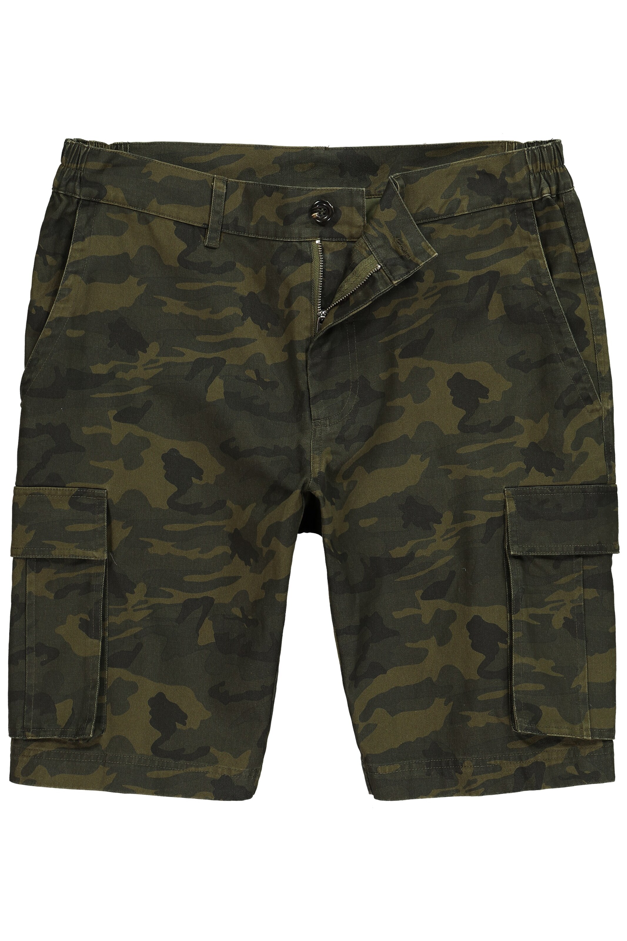 Men Plus Loose fit Trousers in Green: front
