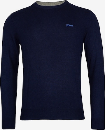 GUESS Pulover 'Valentine' | modra barva: sprednja stran