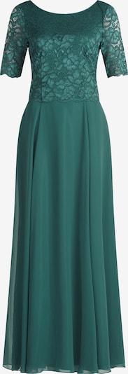 Vera Mont Abendkleid mit Spitze in dunkelgrün, Produktansicht