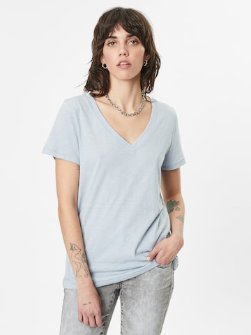 Madewell Shirt 'WHISPER' in Blue: front