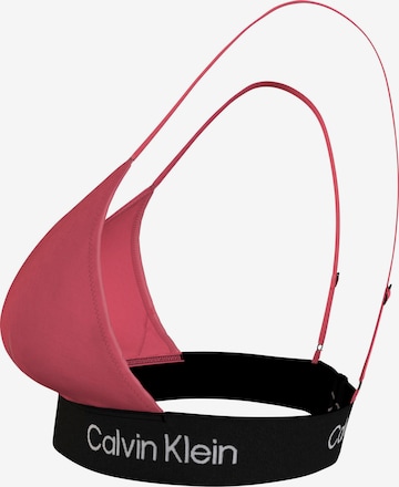 Calvin Klein Swimwear Triangel Bikinitop in Pink